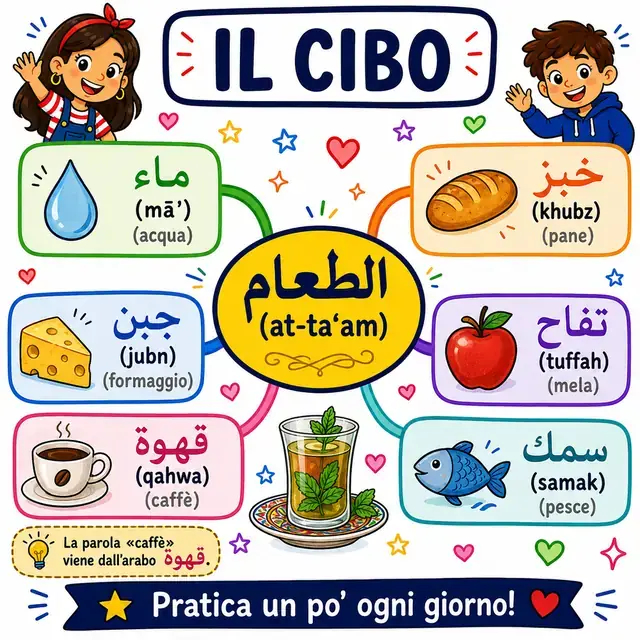 Mappa mentale: Cibo