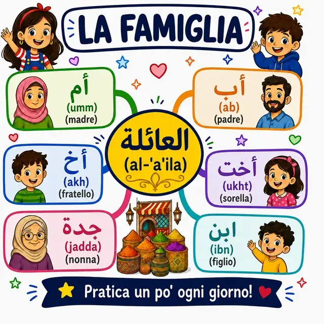 Mappa mentale: Famiglia