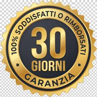 Garanzia di 30 giorni o ti restituiamo i tuoi soldi